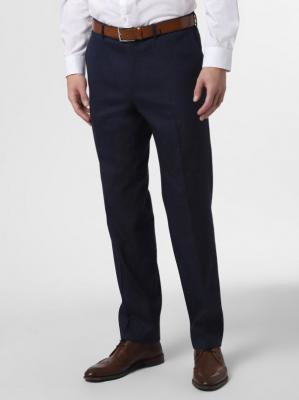Andrew James New York - Męskie spodnie od garnituru modułowego – Carter, niebieski