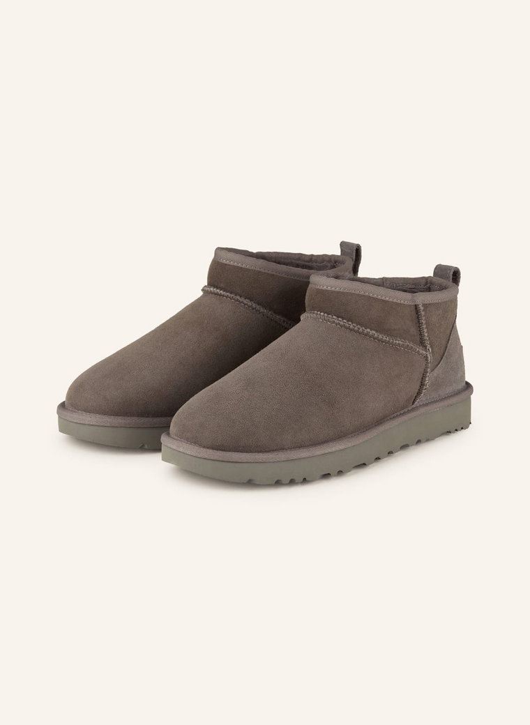 Ugg Botki Classic Ultra Mini grau