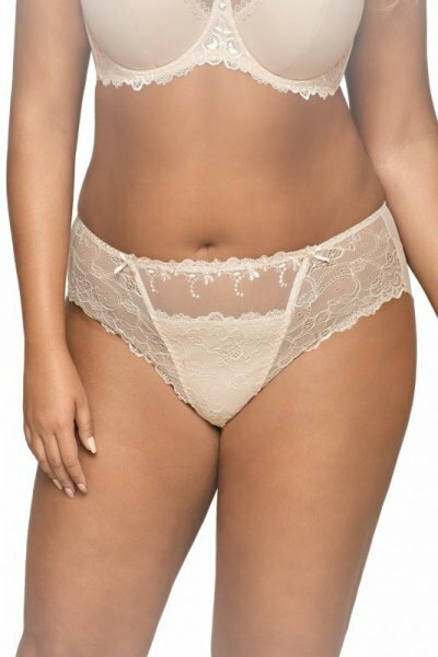 Ava 1030 Novato beżowe figi damskie plus size