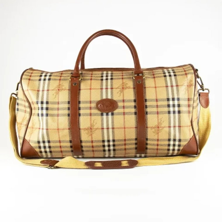 Pre-owned Fabric handbags Burberry Vintage