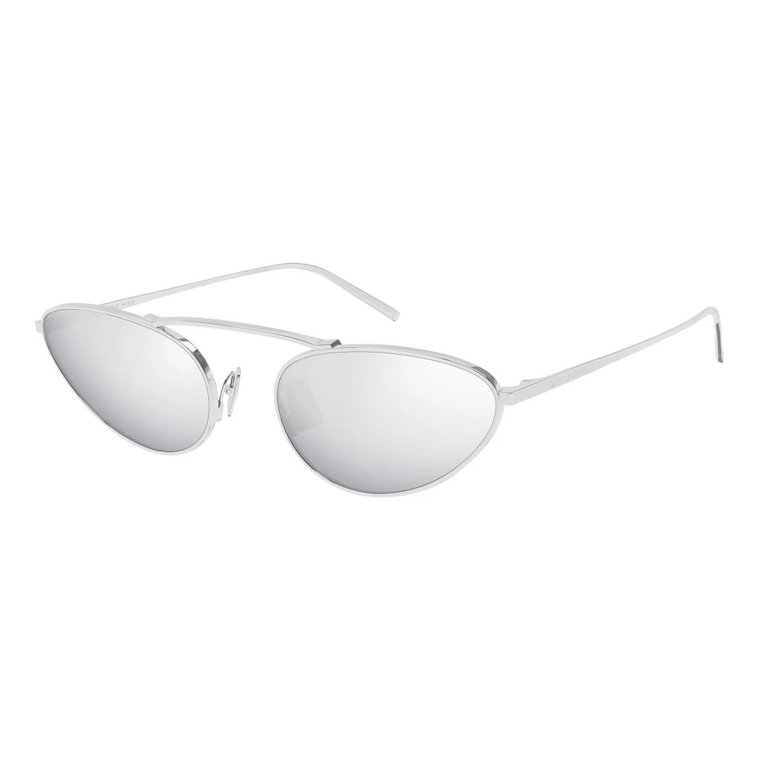 Srebrne Glamour Okulary przeciwsłoneczne Sl538-004 Saint Laurent
