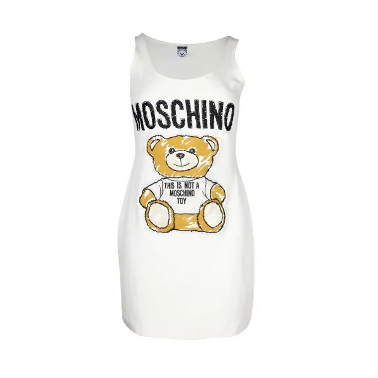 Pre-owned Cotton dresses Moschino Pre-Owned