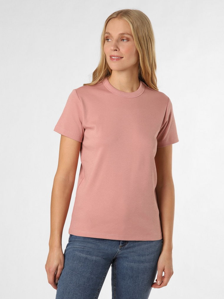 Marie Lund - T-shirt damski, różowy