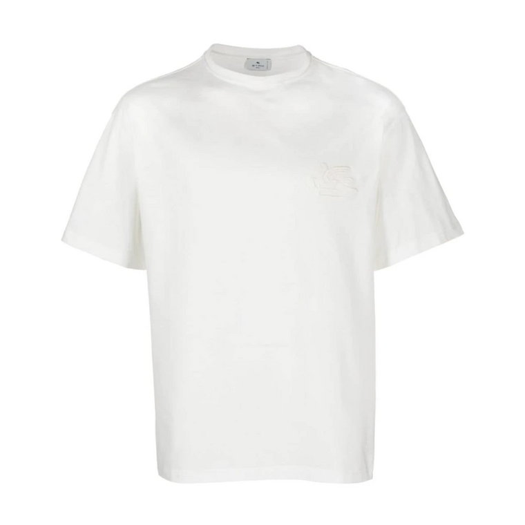 Białe koszulki i pola Etro