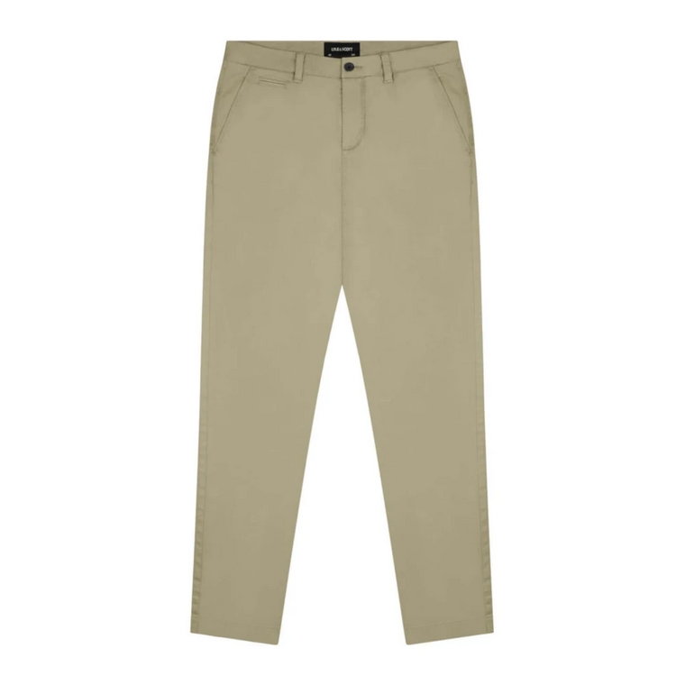 Uniwersalne i stylowe spodnie Straight Fit Chino Lyle & Scott