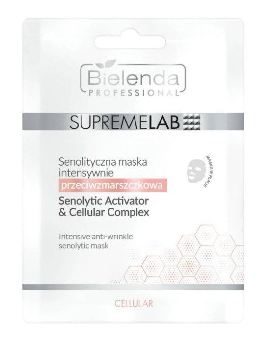 Bielenda Professional Supremelab Cellular - Senolityczna maska intensywnie przeciwzmarszczkowa