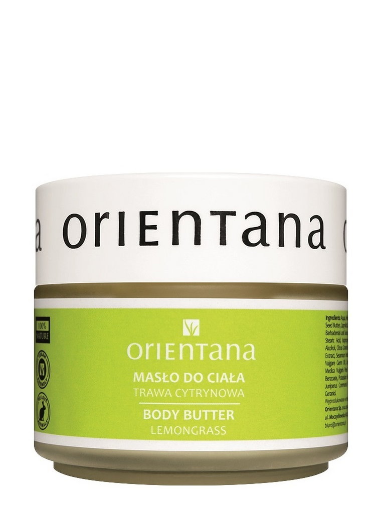 Orientana - Masło do ciała Trawa Cytrynowa 100g