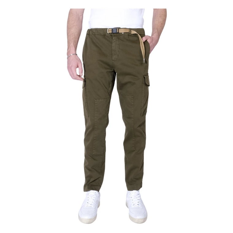 Slim-fit Trousers White Sand