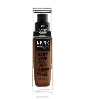 NYX Professional Makeup Can't Stop Won't Stop 24-Hour Foundation Podkład w płynie 30 ml Nr. 21 - Cocoa