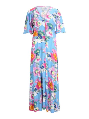 Y.A.S Tall Sukienka koszulowa 'SUMMA'  jasnoniebieski / mieszane kolory