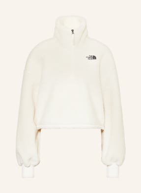 The North Face Sweter Z Polaru Typu Troyer weiss