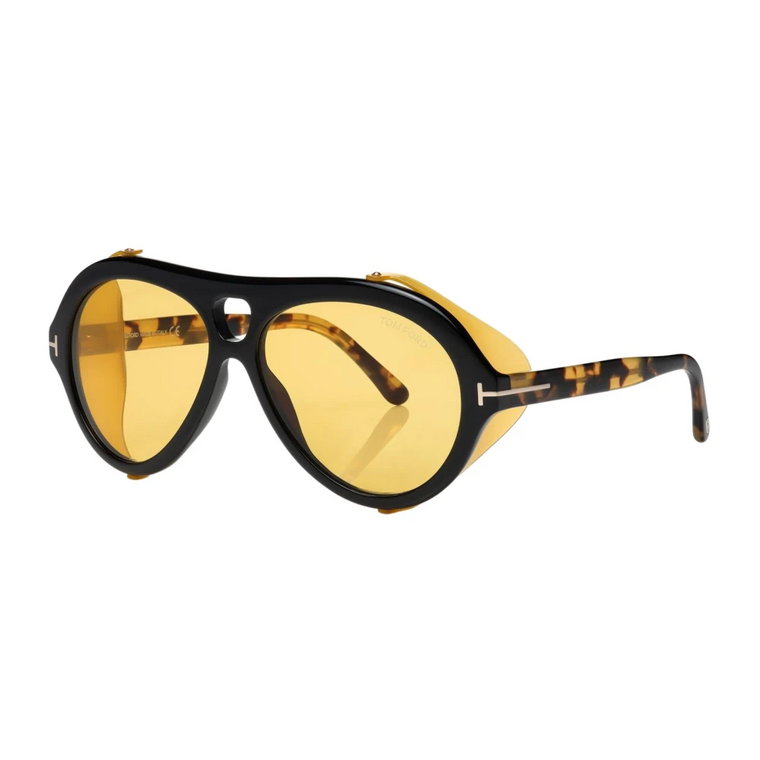 Okulary przeciwsłoneczne Neughman Brązowa oprawka Tom Ford