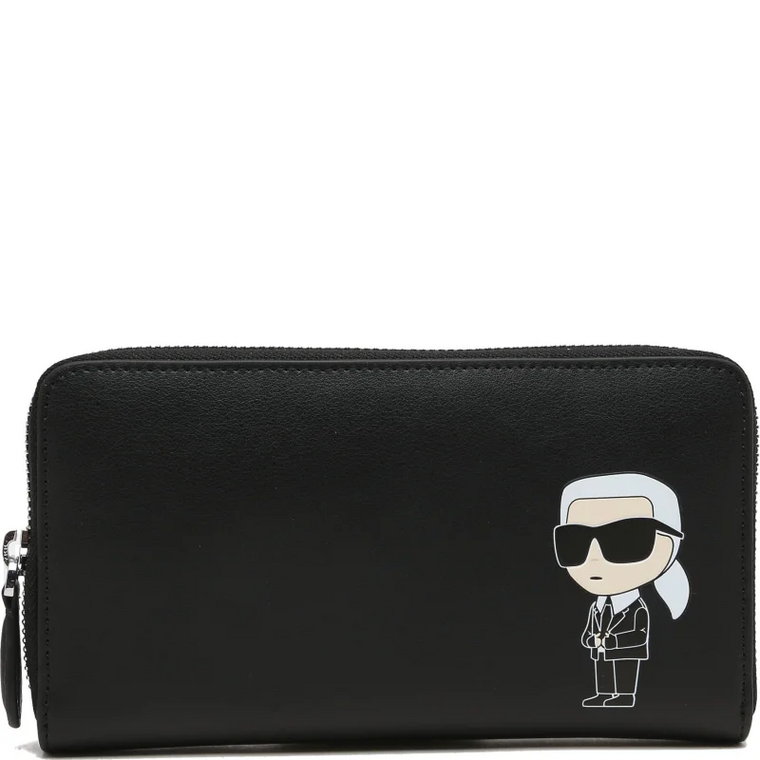 Karl Lagerfeld Skórzany portfel k/ikonik 2.0 leather cont wllt