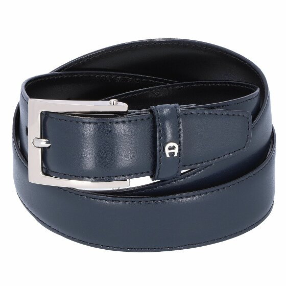 AIGNER Business Belt Leather marine 100 cm