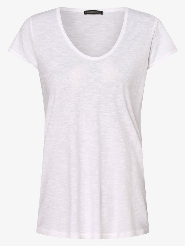 Drykorn - T-shirt damski, biały