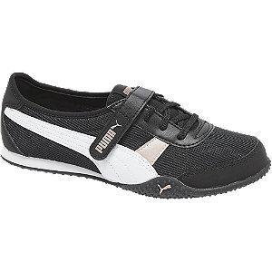Czarno-białe sneakersy puma bella - Damskie - Kolor: Czarno-białe - Rozmiar: 37