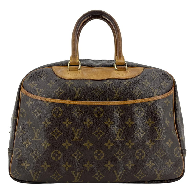 Brązowa torba Deauville, komora na laptopa 13 cali Louis Vuitton Vintage