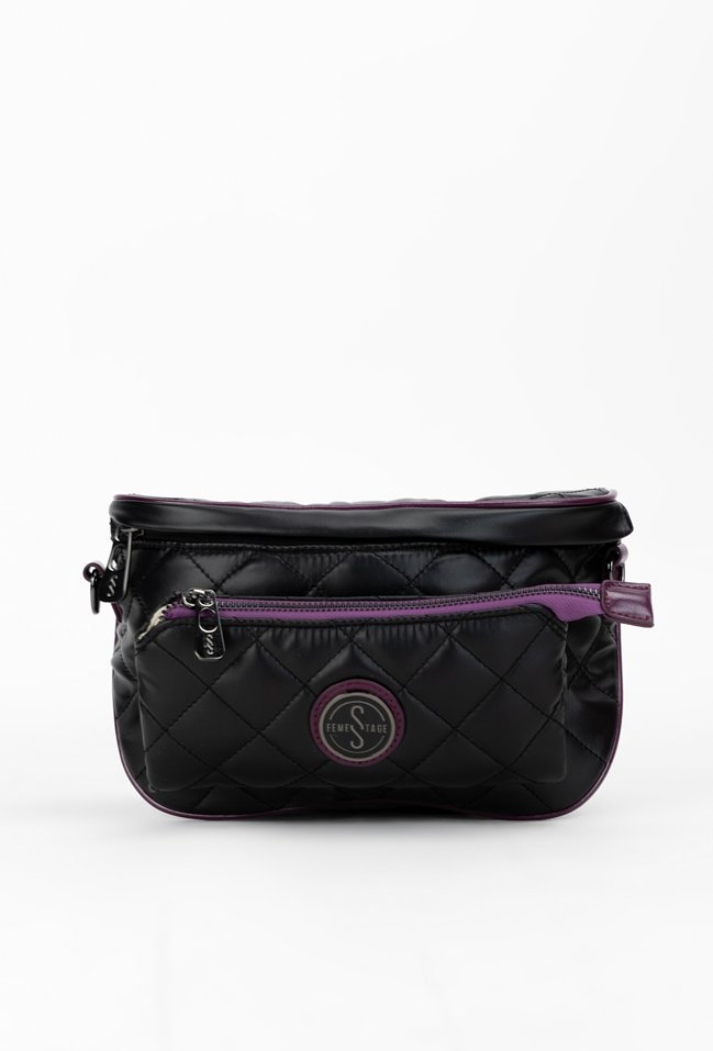 Pikowana torebka damska typu crossbody