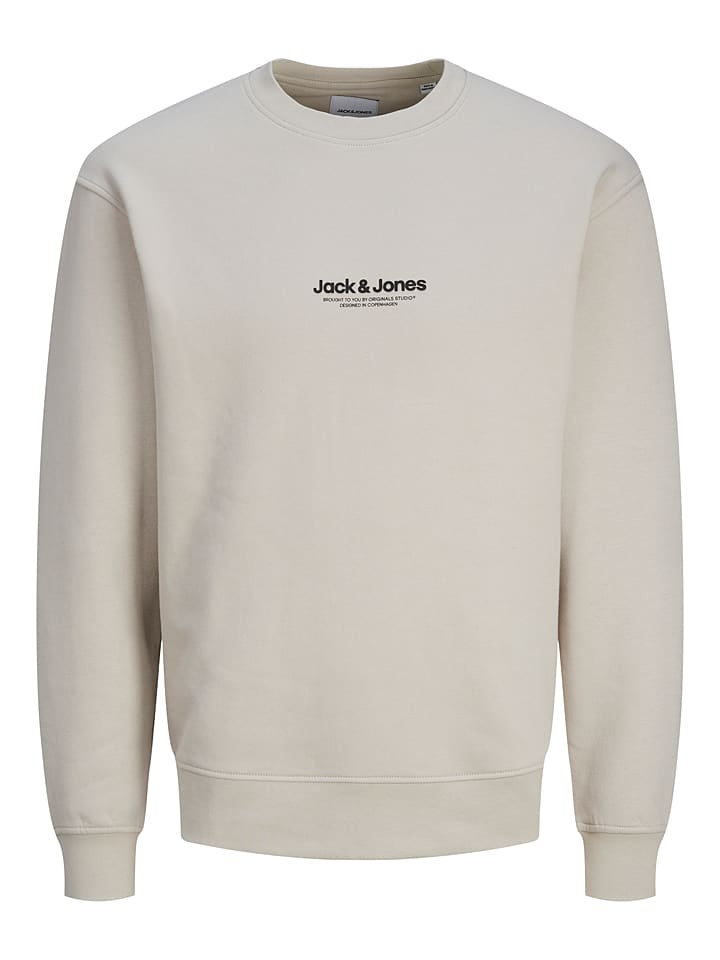 Jack & Jones Bluza w kolorze kremowym