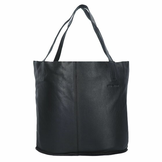 Greenburry Nappa Shopper Bag Skórzany 43 cm black