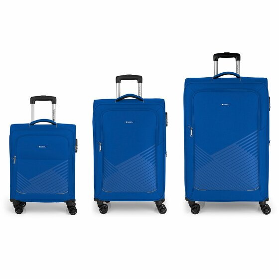 Gabol Juego 3 Zestaw walizek na 4 kółkach 3szt. azul marino
