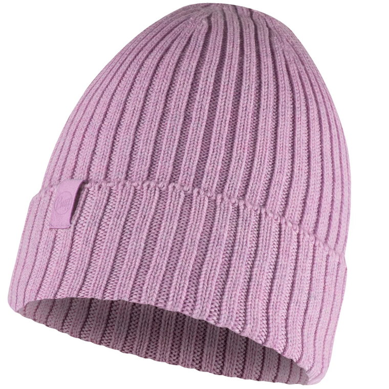 Buff  Knitted Norval Hat Pansy 1242426011000, Damskie, Różowe, czapki, Merino, rozmiar: One size