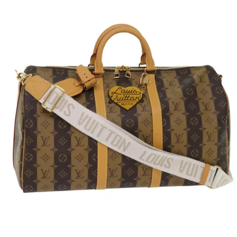 Pre-owned Canvas travel-bags Louis Vuitton Vintage