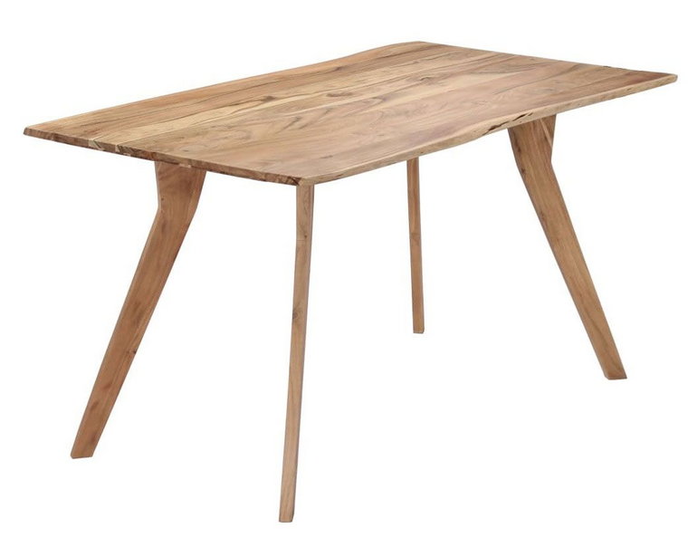 Stół drewniany Notimo 2X  brązowy