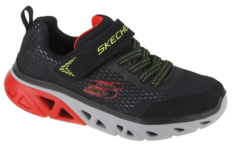 Skechers Glide-Step Sport 403801L-BKRD, Dla chłopca, Czarne, buty sneakers, tkanina, rozmiar: 31