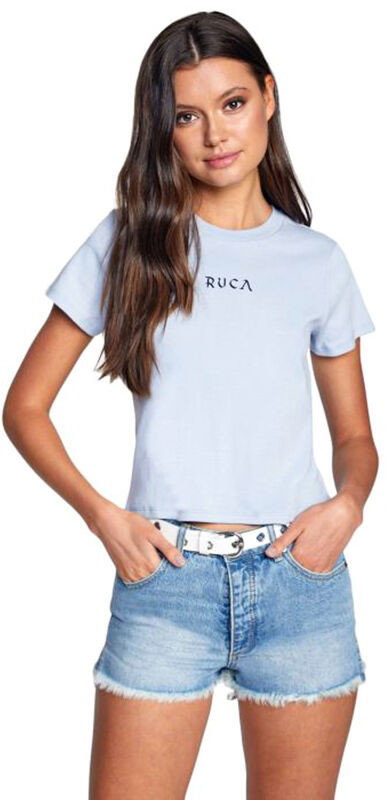 RVCA THE GOOD AND BAD IRIS t-shirt damski - S