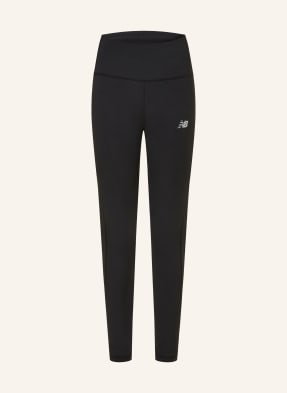 New Balance Legginsy Do Biegania Nb Sleek schwarz