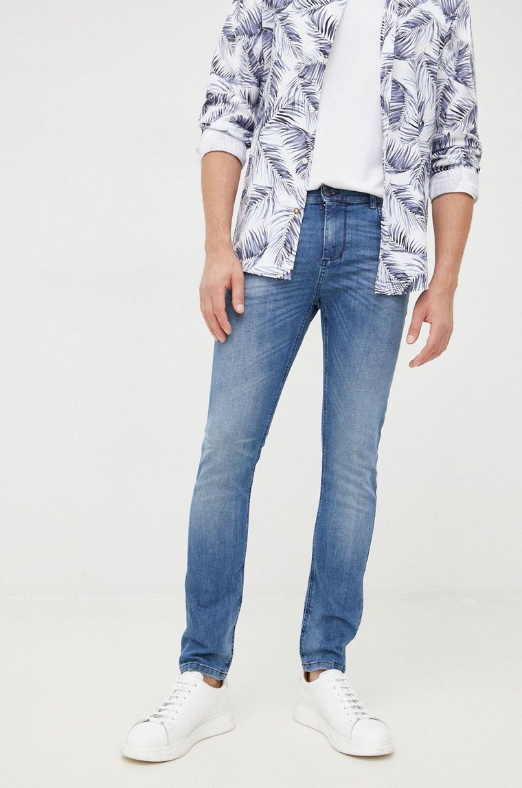 Sisley jeansy męskie