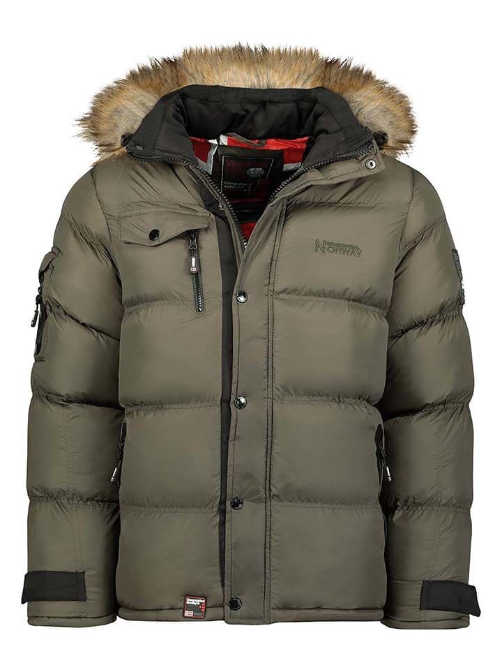 Geographical Norway Parka "Bonap" w kolorze khaki