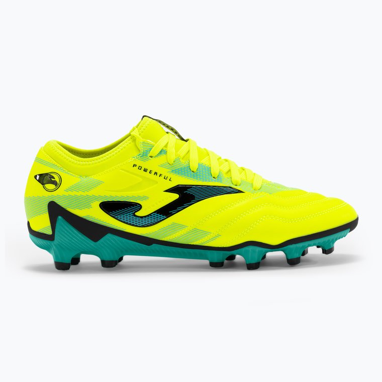 Buty piłkarskie męskie Joma Powerful FG lemon fluor/turquoise