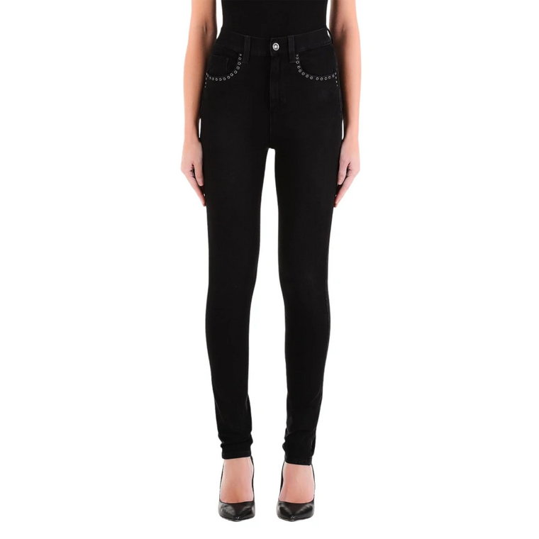 Absolute Black High Waist Skinny Jeans Liu Jo