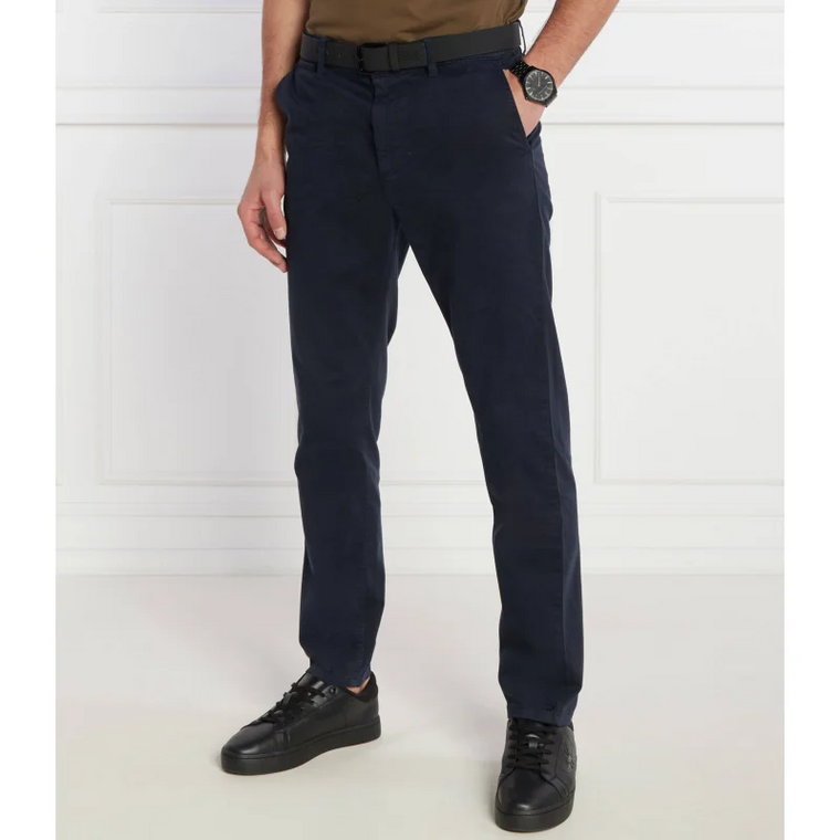 BOSS ORANGE Spodnie chino | Tapered fit