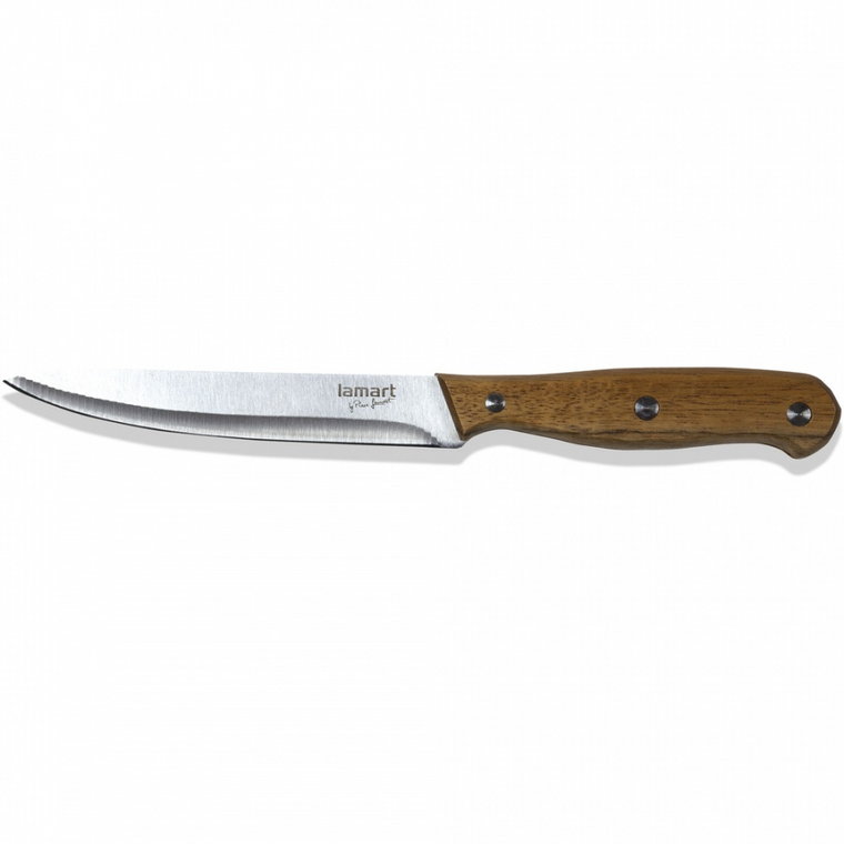 Nóż do obierania 9,5cm Rennes Lamart srebrno-brązowy kod: LT2085