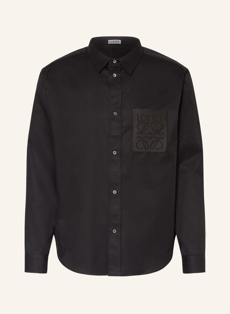 Loewe Koszula Comfort Fit schwarz