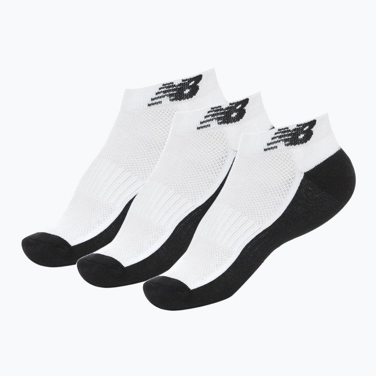 Skarpety New Balance Response Performance No Show Socks 3 pary white/black