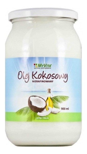 MyVita, olej kokosowy nierafinowany, 900 ml