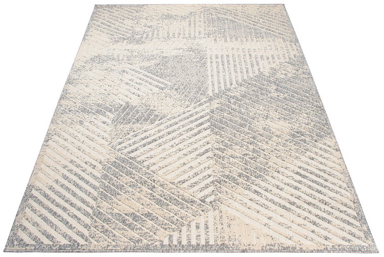 Kremowy dywan sznurkowy w stylu skandynawskim - Voso 6X