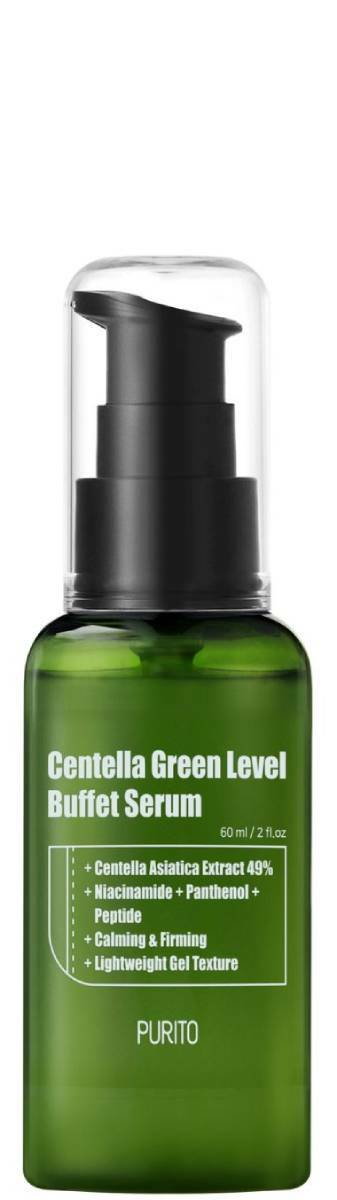 Purito Centella Green Level Buffet Serum Regenerujące serum do twarzy z wąkrotą azjatycką 60ml