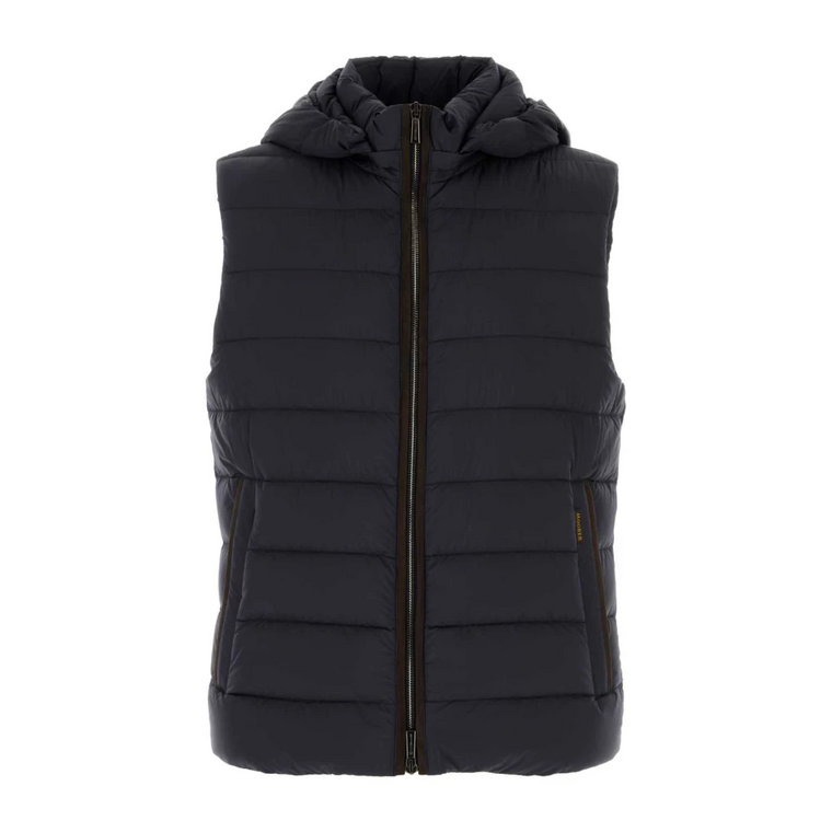 Elegancka Navy Blue Down Jacket Moorer