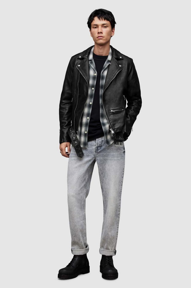 AllSaints jeansy ME015Z CURTIS męskie