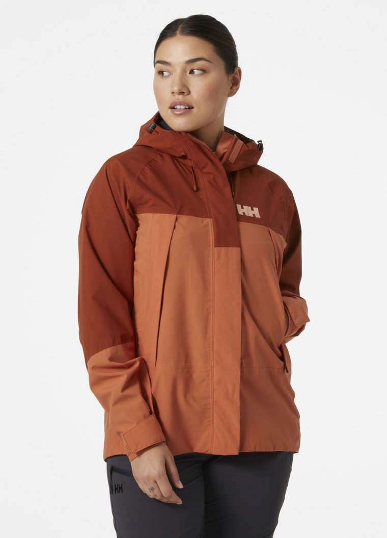 Damska kurtka narciarska Helly Hansen W Banff Shell Jacket - pomarańczowa