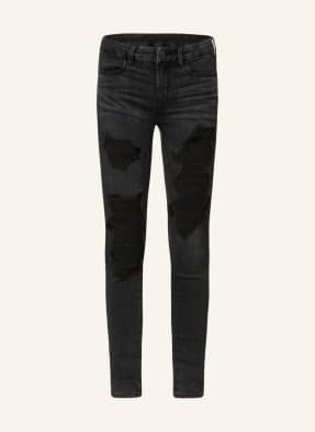 American Eagle Jeansy W Stylu Destroyed schwarz