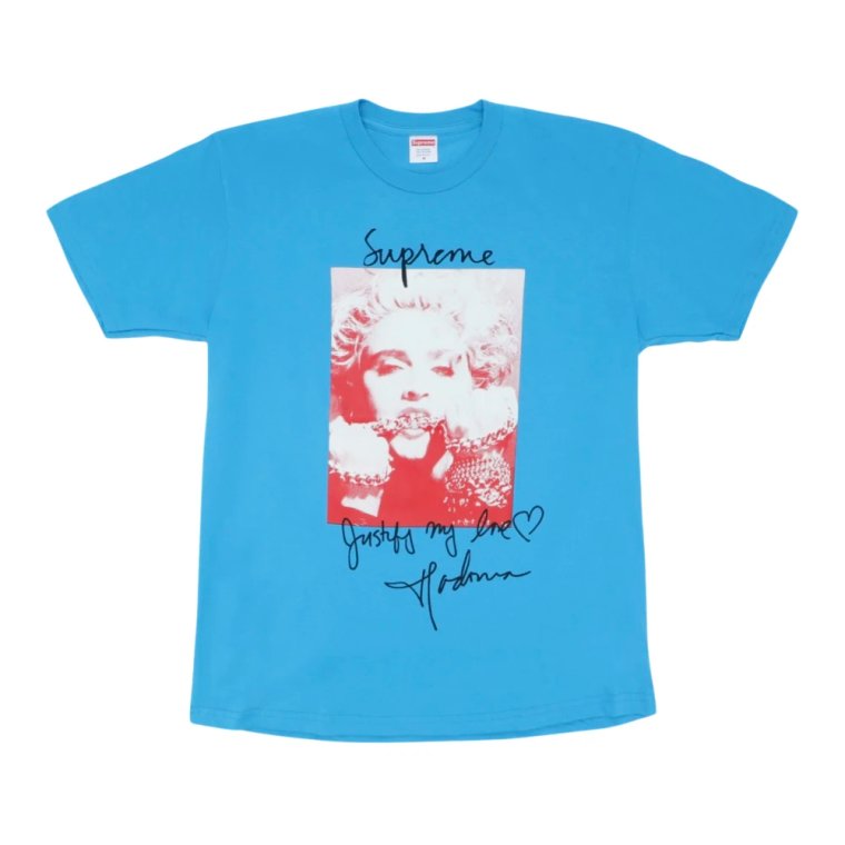 Madonna Limited Edition Tee Bright Blue Supreme