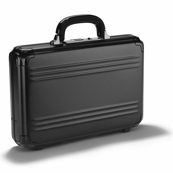 Zero Halliburton Pursuit Aluminium Briefcase 43 cm przegroda na laptopa black