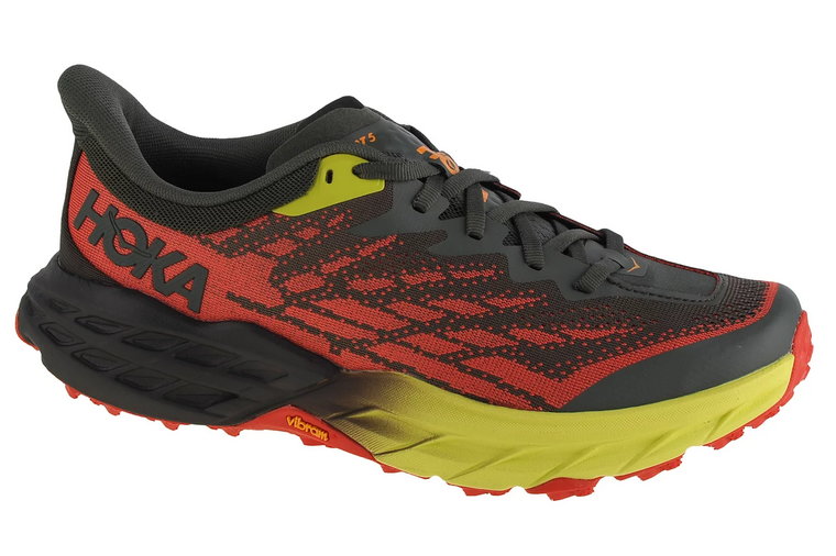 Hoka M Speedgoat 5 Wide 1123159-TFST, Męskie, Zielone, buty do biegania, tkanina, rozmiar: 42