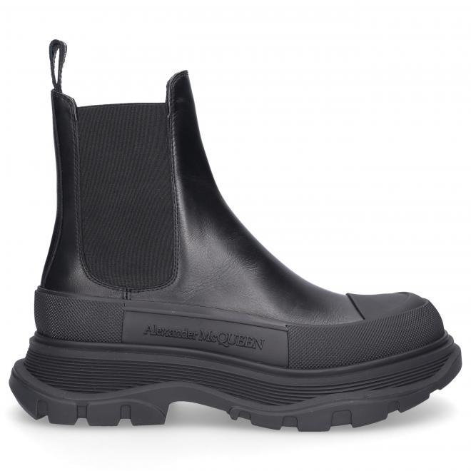 Alexander McQueen Chelsea Boots TREAD SLICK  skóra cielęca